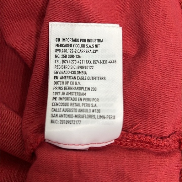 Disney Mickey American Eagle Outfitters USA red white blue great graphics sz L - Picture 4 of 9